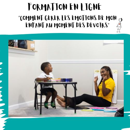 FORMATION « COMMENT GERER LES EMOTIONS DE MON ENFANT ? »